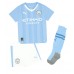 Tanie Strój piłkarski Manchester City Bernardo Silva #20 Koszulka Podstawowej dla dziecięce 2023-24 Krótkie Rękawy (+ szorty)